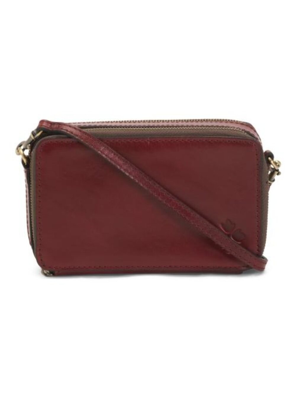 PATRICIA NASH Leather Meganisi Crossbody Bag